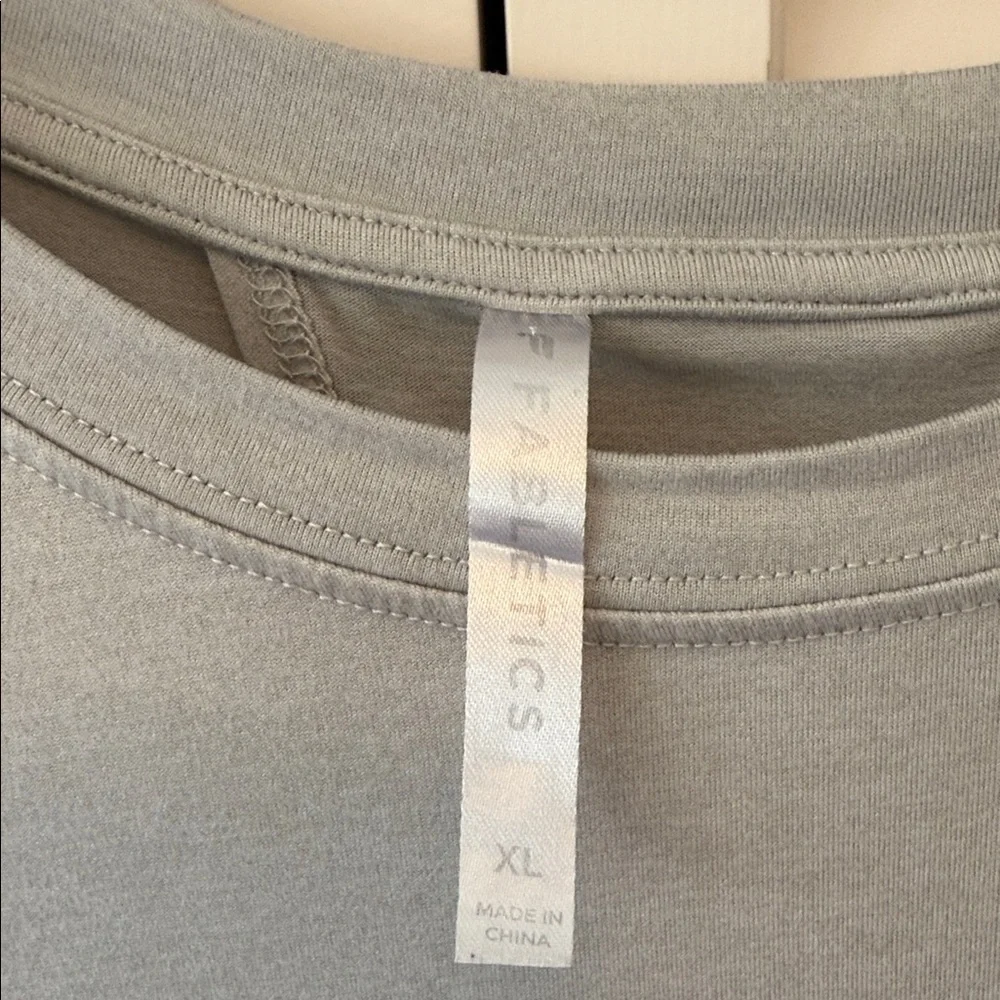 Fabletics Light Gray Muscle Tank - Picture 2 of 5